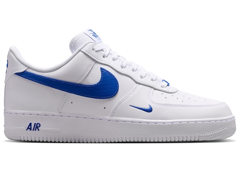 Nike Air Force 1 Low '07 'Carbon Fiber Swoosh - White Game Royal' IV5732-100