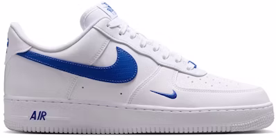 Nike Air Force 1 Low '07 'Carbon Fiber Swoosh - White Game Royal' IV5732-100 Nike Air Force 1 Low '07 'Carbon Fiber Swoosh - White Game Royal' IV5732-100