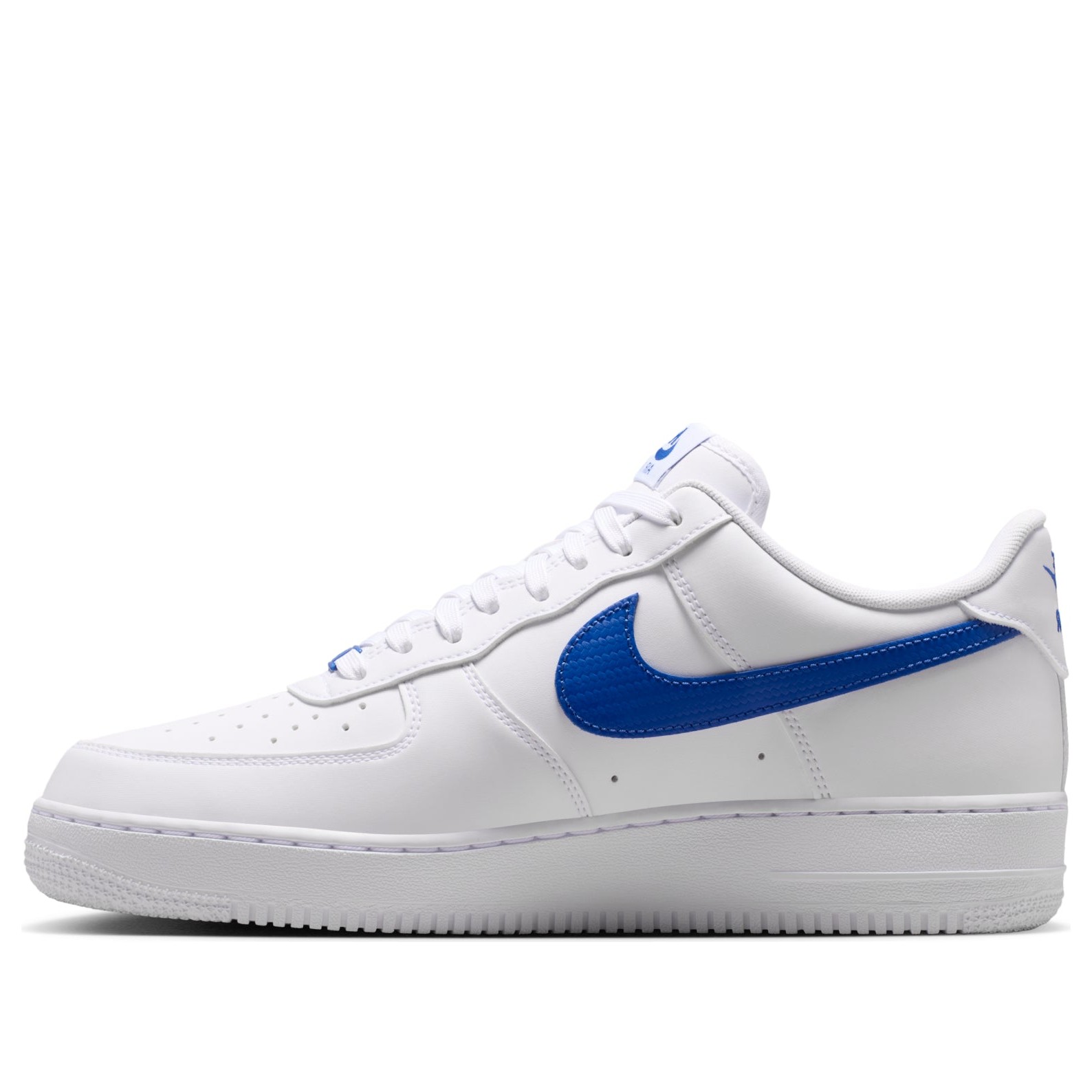 Order Nike Air Force 1 Low ''07 白藍碳纖維勾勾運動鞋 IV5732-100