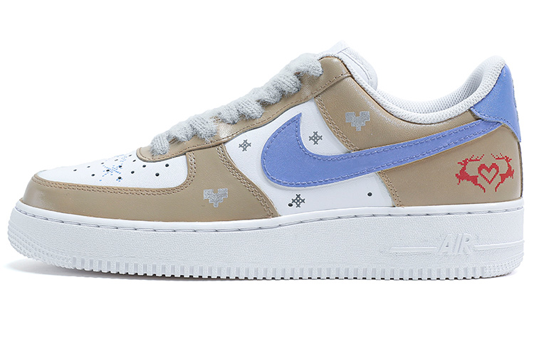 Nike Air Force 1 Low '07 'Christmas Sunshine Latte' CW2288-111(TeamNine-MC001)