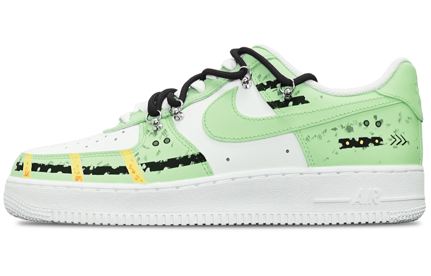 Nike Air Force 1 Low '07 'Cyberpunk Apple Green Deconstructed' 圖 2
