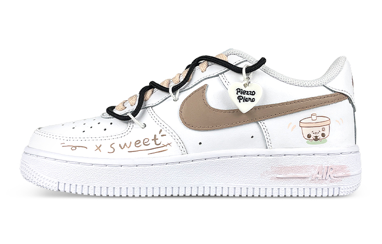 Buy Nike Air Force 1 Rendah '07 'Deconstructed Energy Putih Coklat' CW2288-111-458462