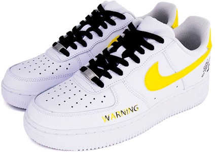 Nike Air Force 1 Low '07 'Don't Touch My Sneakers - Caution Sign' Yellow White Black CW2288-111(TeamNine-AF1003) Lookbook Nike Air Force 1 Low '07 'Don't Touch My Sneakers - Caution Sign' Yellow White Black CW2288-111(TeamNine-AF1003)
