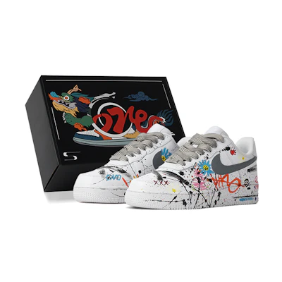 Nike Air Force 1 Low '07 'Minecraft Graffiti Daisy'