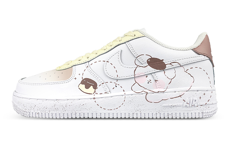 Nike Air Force 1 Low '07 'Pudding Dog Gradient Graffiti Splatter' 圖 2