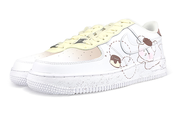 Nike Air Force 1 Low '07 'Pudding Dog Gradient Graffiti Splatter' 圖 4