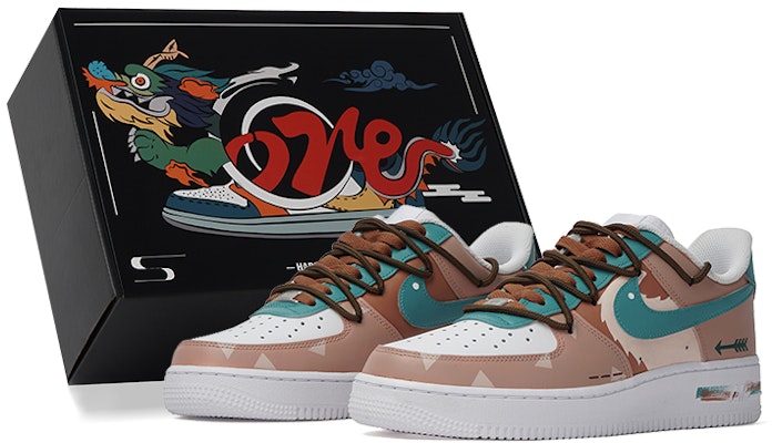 Nike Air Force 1 Low '07 'Tribal Blue Brown' CW2288-111-447712 Buy Nike Air Force 1 Low '07 'Tribal Blue Brown' CW2288-111-447712