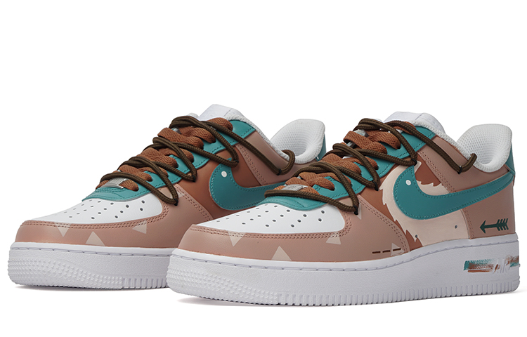 Nike Air Force 1 Low '07 'Tribal Blue Brown' 圖 4