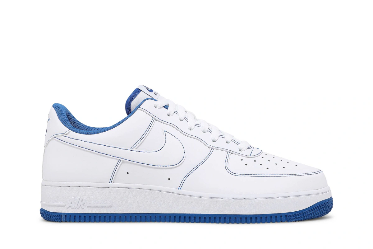 Nike Air Force 1 Low '07 'White Game Royal' CV1724-101