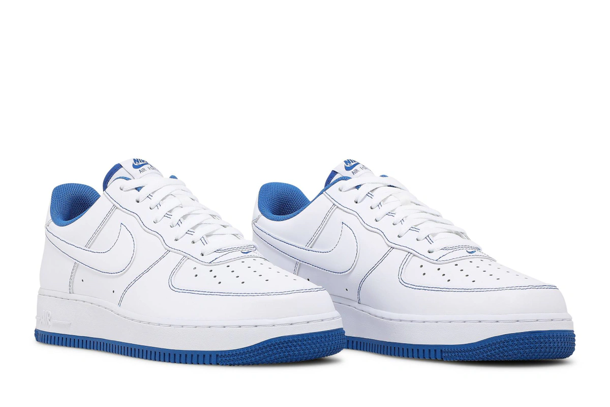 Nike Air Force 1 Low '07 'White Game Royal' CV1724-101
