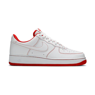 Nike Air Force 1 Low '07 'White University Red'