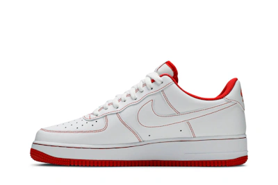 Nike Air Force 1 Low '07 'White University Red' CV1724-100