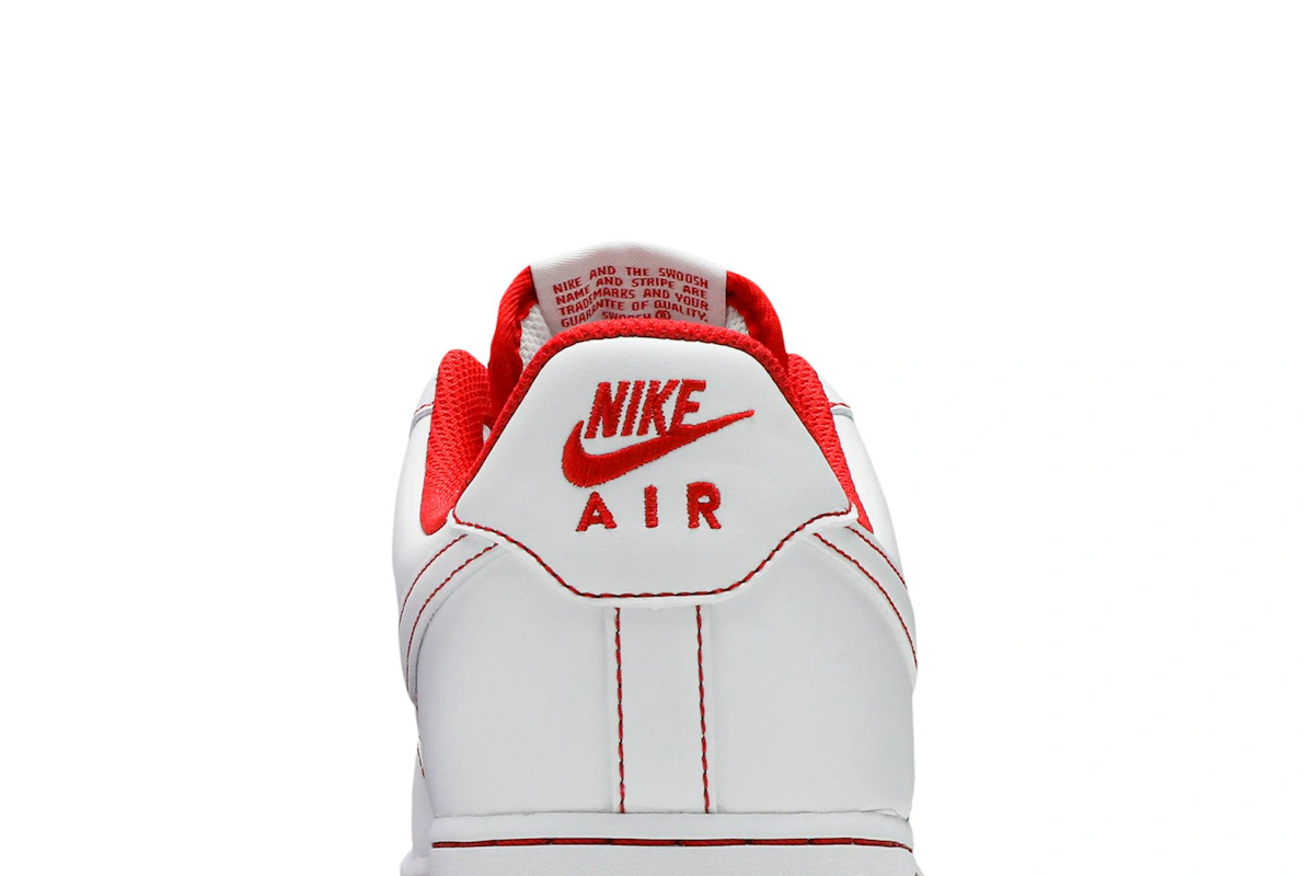 Nike Air Force 1 Low '07 'White University Red' CV1724-100