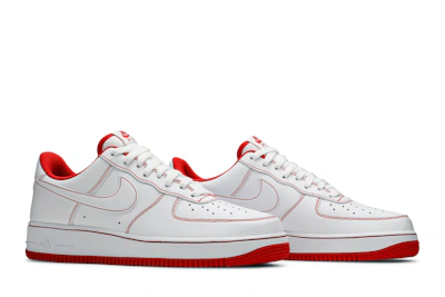 Nike Air Force 1 Low '07 'White University Red' CV1724-100