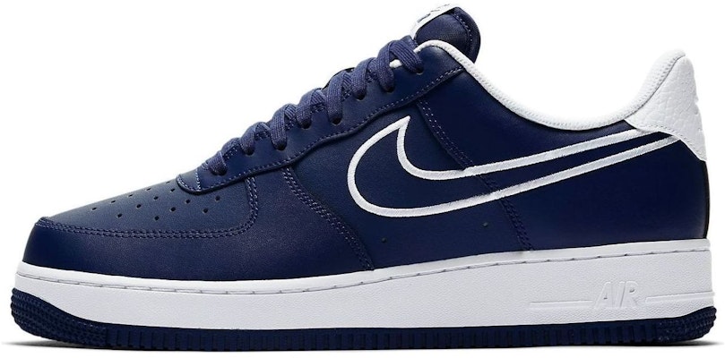 Nike Air Force 1 Low '07 Kulit 'Blue Void' Sepatu Pria Wanita AJ7280-400 Buy Nike Air Force 1 Low '07 Kulit 'Blue Void' Sepatu Pria Wanita AJ7280-400