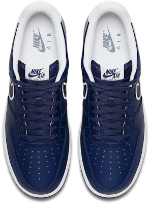 耐吉Air Force 1低幫 '07皮革 '藍色深淵' AJ7280-400 Details for 耐吉Air Force 1低幫 '07皮革 '藍色深淵' AJ7280-400