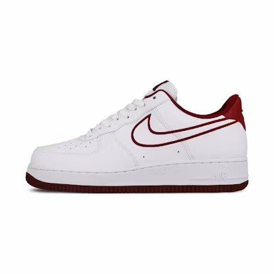 Nike Air Force 1 Low '07 Leather 'Team Red'