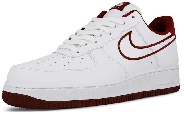 Nike Air Force 1 Low '07 de Cuero 'Team Red' AJ7280-100 Lookbook Nike Air Force 1 Low '07 de Cuero 'Team Red' AJ7280-100