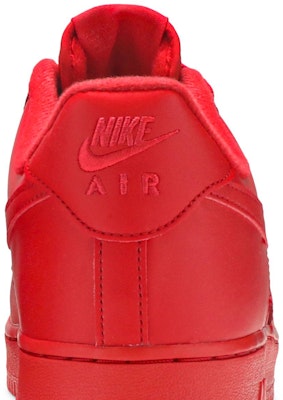 나이키 에어포스 1 로우 '07 LV8 '트리플 레드' CW6999-600 Sizing 나이키 에어포스 1 로우 '07 LV8 '트리플 레드' CW6999-600