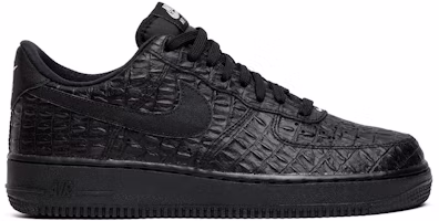 Nike Air Force 1 Low '07 LV8 'Black Croc' 718152-007 Nike Air Force 1 Low '07 LV8 'Black Croc' 718152-007