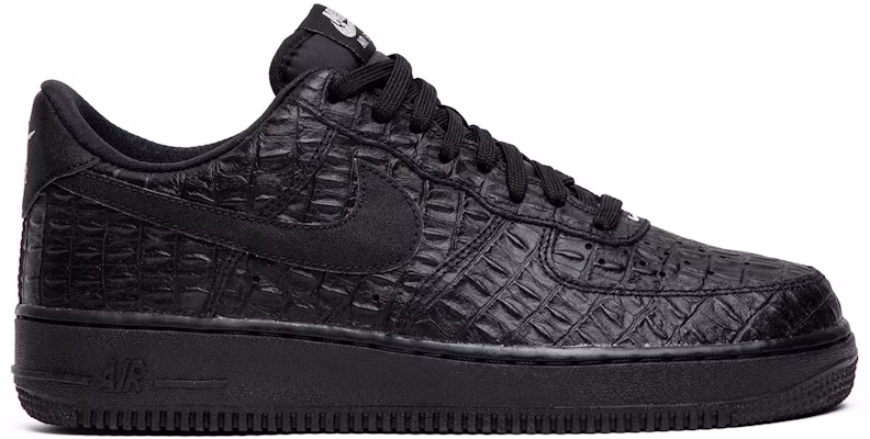 Nike air force 1 2025 black croc