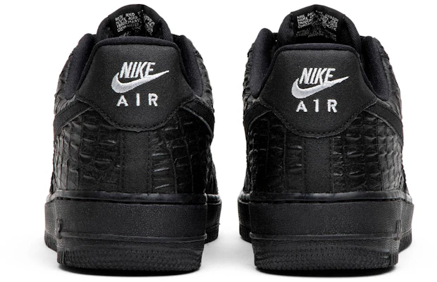 Nike Air Force 1 Low '07 LV8 'Hitam Croc' 718152-007 Details for Nike Air Force 1 Low '07 LV8 'Hitam Croc' 718152-007