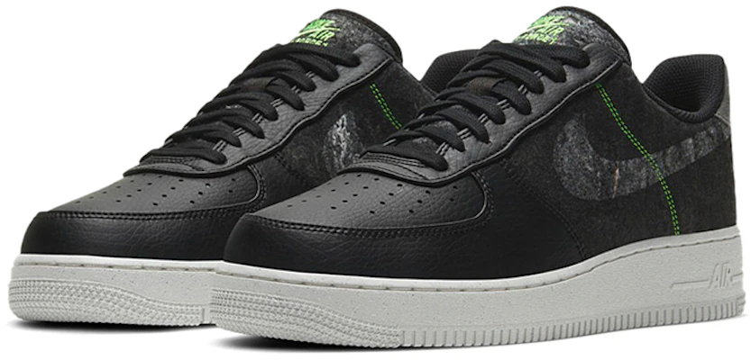 ナイキ エアフォース1 '07 LV8 黒/エレクトリックグリーン CV1698-001 Lookbook ナイキ エアフォース1 '07 LV8 黒/エレクトリックグリーン CV1698-001