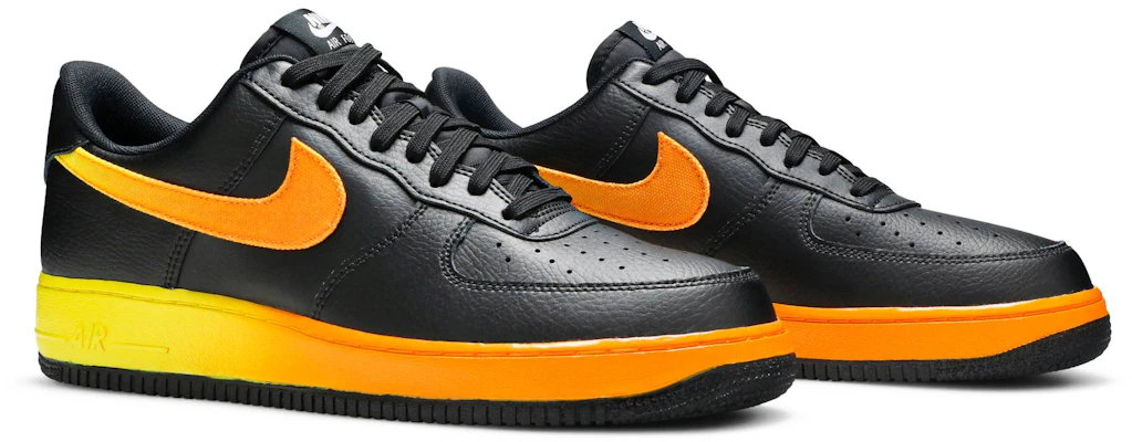 Nike Air Force 1 Low 07 LV8 Black Orange Peel CJ0524 001
