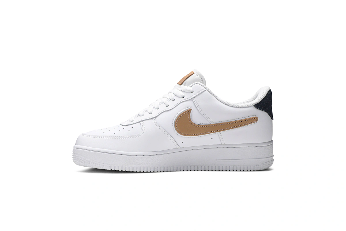 Nike Air Force 1 Low '07 LV8 'Removable Swoosh - White Vachetta Tan' CT2253-100