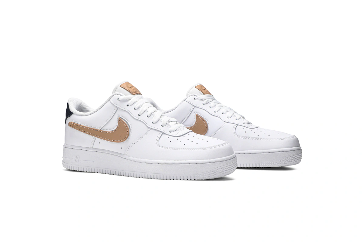Nike Air Force 1 Low '07 LV8 'Removable Swoosh - White Vachetta Tan' CT2253-100
