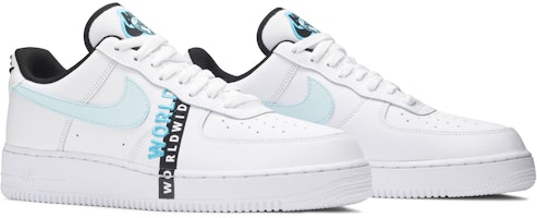Nike Air Force 1 Low '07 LV8 'Worldwide Pack Putih Biru Fury' CK6924-100 Cheap Nike Air Force 1 Low '07 LV8 'Worldwide Pack Putih Biru Fury' CK6924-100