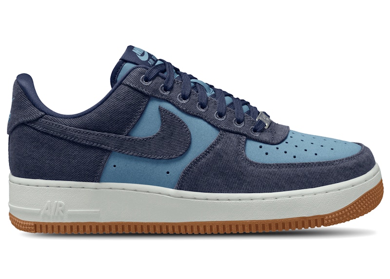 Nike Air Force 1 Low '07 LV8 Denim Navy Worn Blue IR0951-400