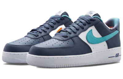 Nike Air Force 1 Low '07 LV8 EMB 'Thunder Blue Washed Teal' DM0109-400