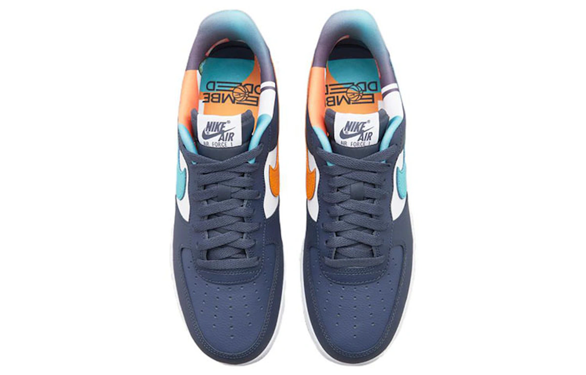 Nike Air Force 1 Low '07 LV8 EMB 'Thunder Blue Washed Teal' DM0109-400