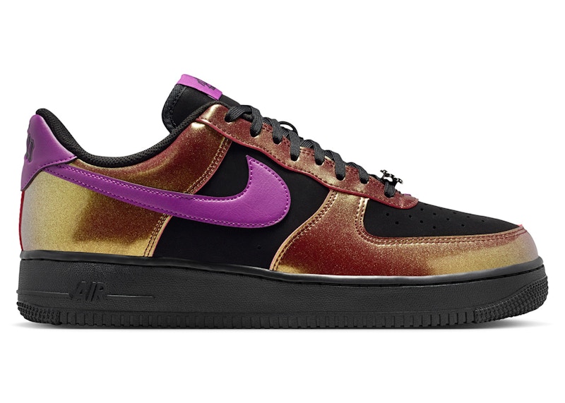 Nike Air Force 1 '07 LV8 'Gold Black Bold Berry' IB6843-002