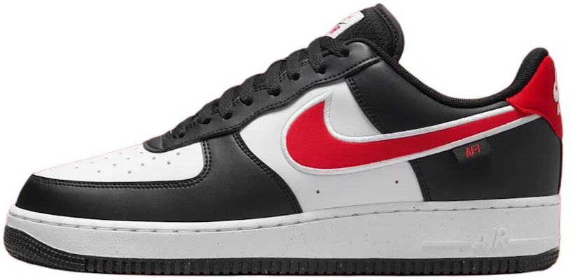 Nike Air Force 1 Low '07 Next Nature Black White University Red HM0721-002 Buy Nike Air Force 1 Low '07 Next Nature Black White University Red HM0721-002
