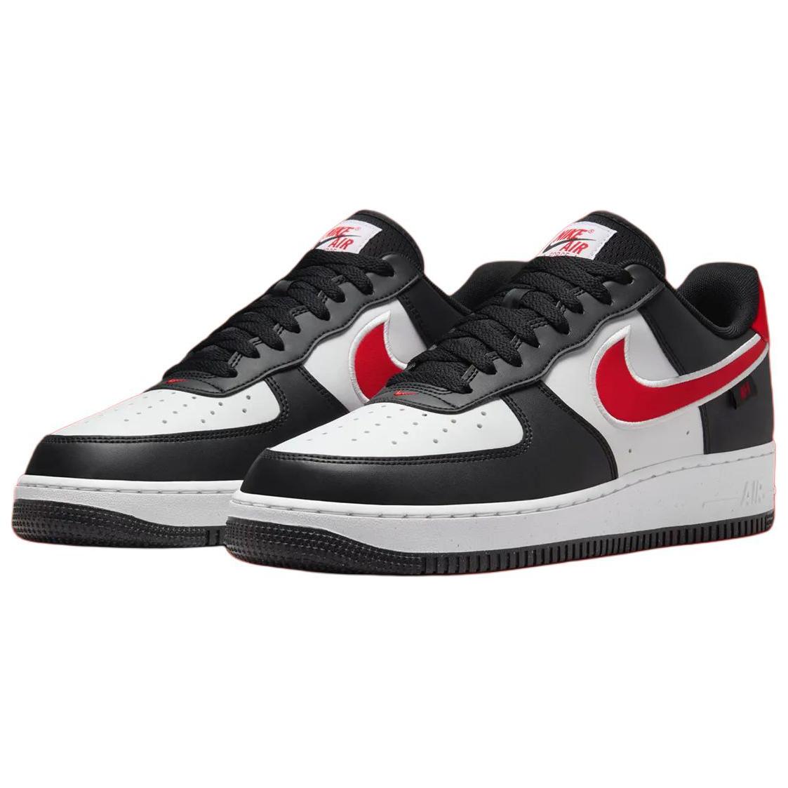 Lookbook Nike Air Force 1 Low '07 Next Nature Black White University Red HM0721-002