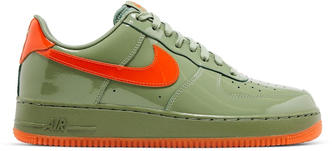 ナイキ エアフォース1 '07 プレミアム "オイルグリーン/セーフティオレンジ" HJ9118-386 Buy ナイキ エアフォース1 '07 プレミアム "オイルグリーン/セーフティオレンジ" HJ9118-386