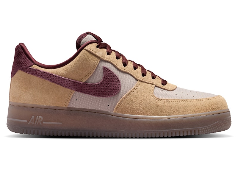 Nike Air Force 1 Low '07 Premium Linen Moon Particle Burgundy IQ3408-286