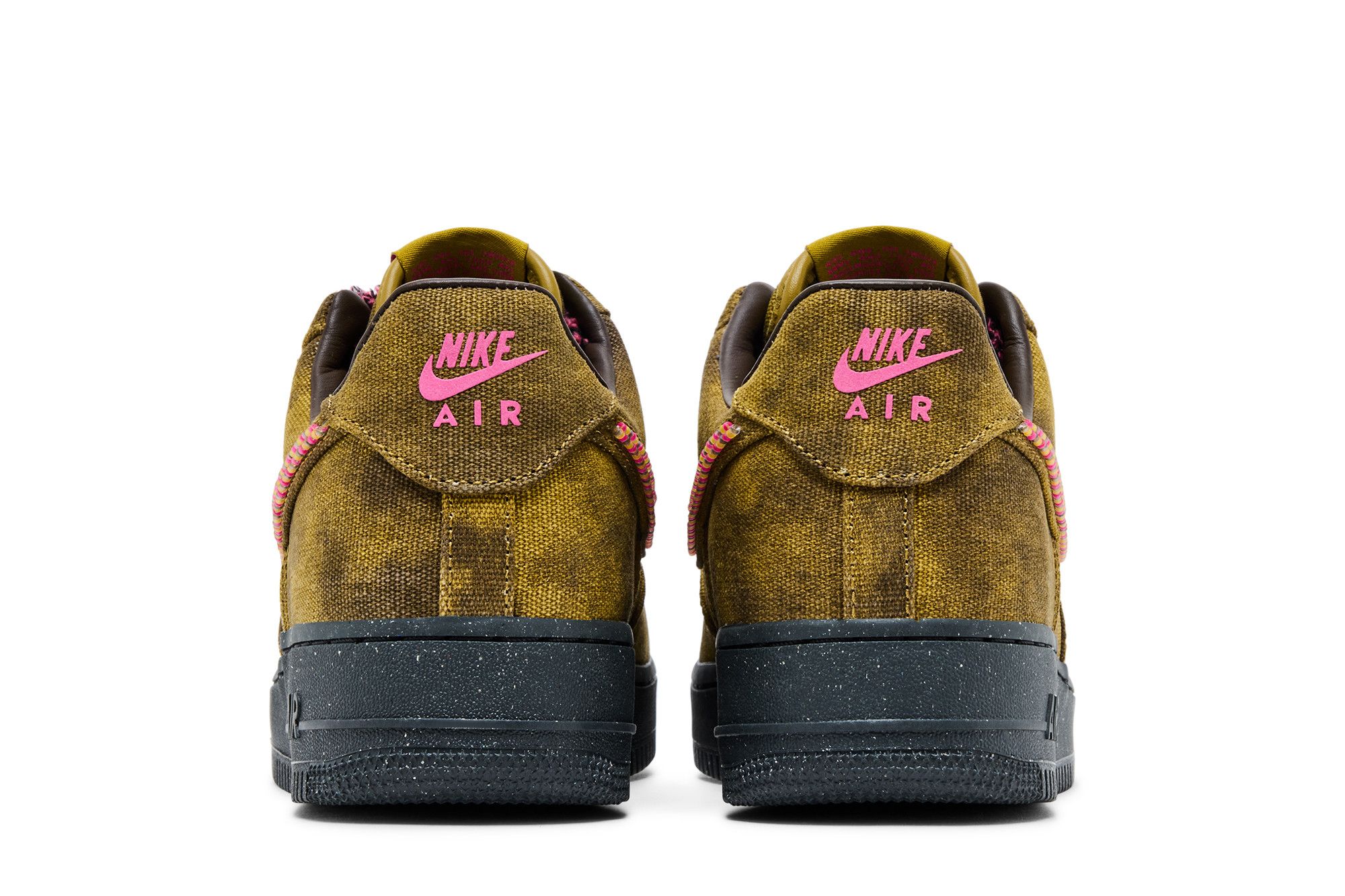 Details for Nike Air Force 1 Low ''07 QS Boucle Desert Moss Fierce Pink Lelaki/Wanita IO4474-300