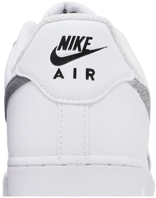 Nike Air Force 1 Low ''07 Vernice Spray Bianco Nero Grigio FD0660-100 Sizing Nike Air Force 1 Low ''07 Vernice Spray Bianco Nero Grigio FD0660-100