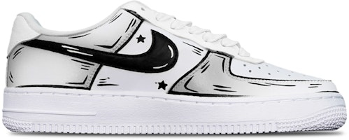 Nike Air Force 1 Rendah 'Agate Grey Anime Lines' CW2288-111-450519 Lookbook Nike Air Force 1 Rendah 'Agate Grey Anime Lines' CW2288-111-450519