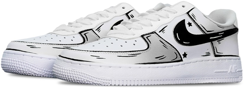 나이키 에어포스 1 로우 '애거트 그레이 애니 라인' CW2288-111-450519 Shop 나이키 에어포스 1 로우 '애거트 그레이 애니 라인' CW2288-111-450519