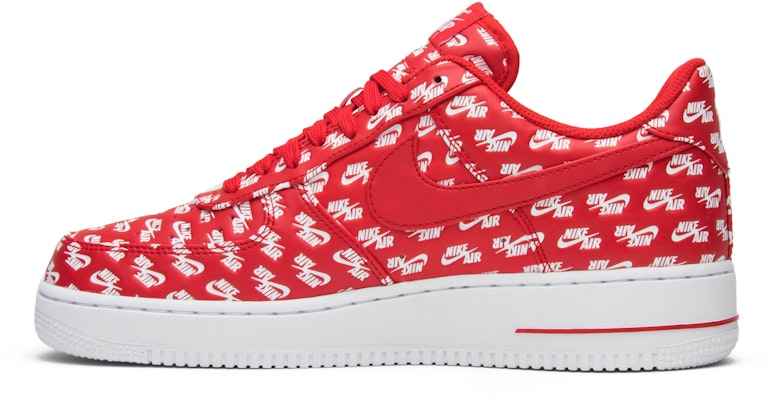 Red air force 2025 1 all over logo