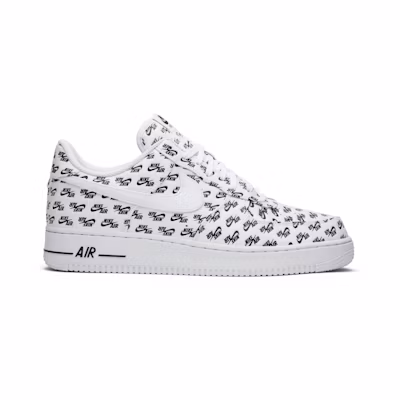 Nike Air Force 1 Low 'All Over Logo White'