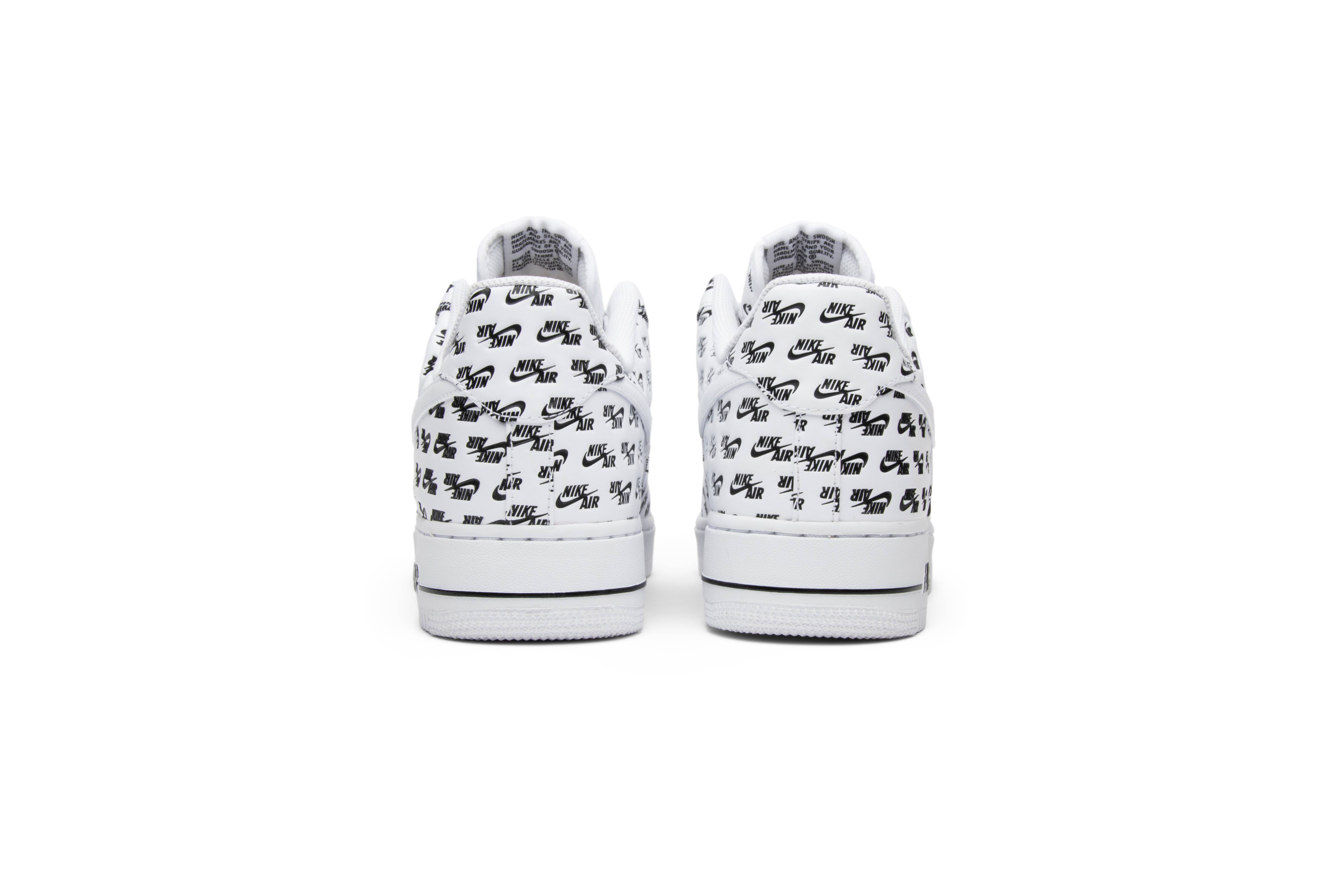 Nike Air Force 1 Low 'All Over Logo White' 圖 6