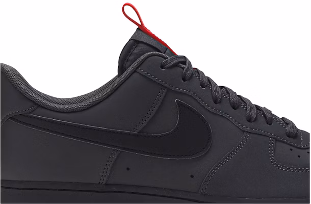 Air force discount one anthracite black