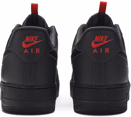 Nike air force 2025 1 low anthracite red