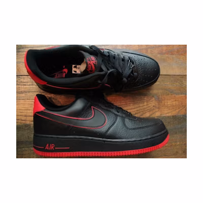 Nike Air Force 1 Low 'Black Action Red'