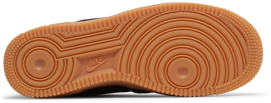 Nike air force 2025 1 womens black gum